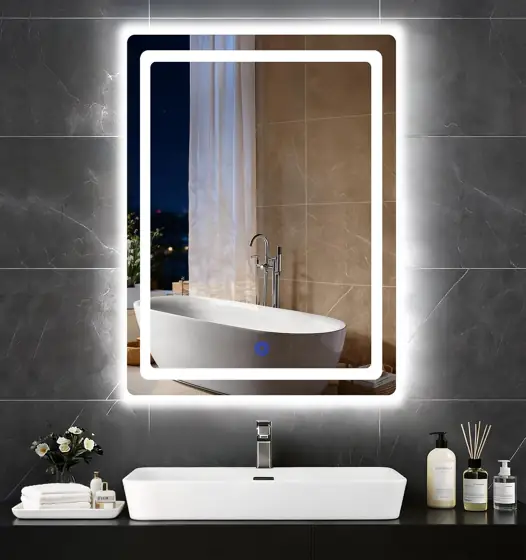 18x24 in LED Bathroom Smart… — Photo 1