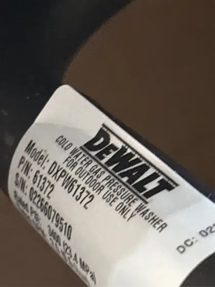 DEWALT 3400 PSI 2.5 GPM… — Photo 7