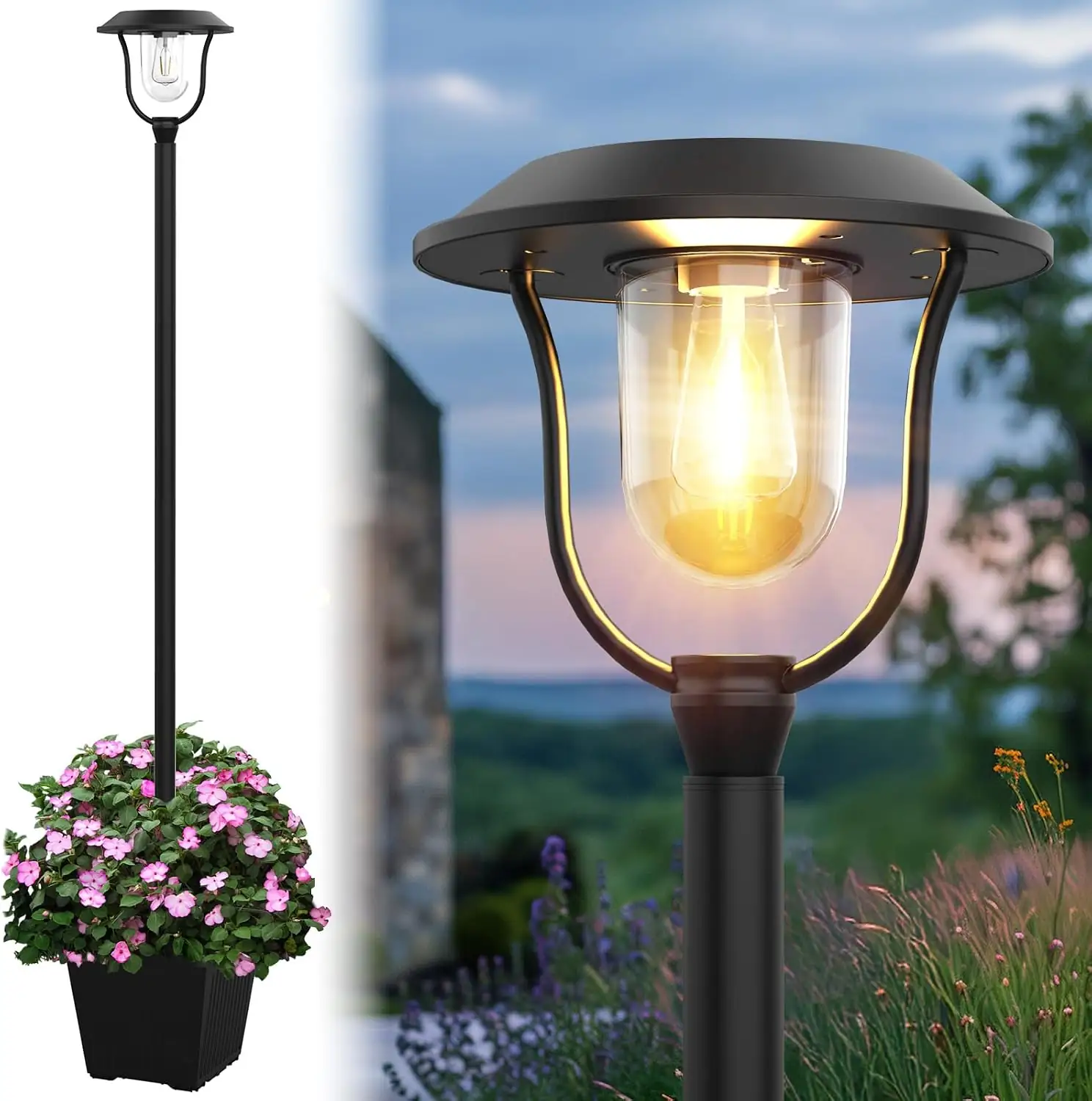 Icerona 75" Solar Outdoor Light… — Photo 1