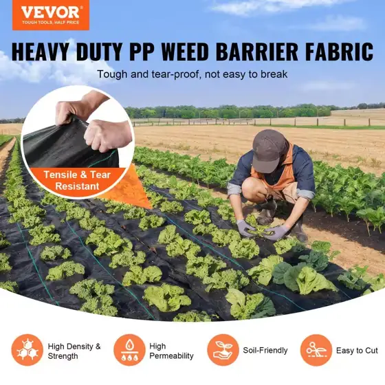 Weed Barrier Landscape Fabric 3… — Photo 2