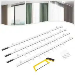 YIYIBYUS White Ceiling Mount Curtain… — Photo 2