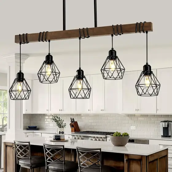 Farmhouse Dining Room Light Fixture,38.1"… — Photo 1