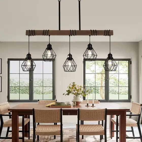 Farmhouse Dining Room Light Fixture,38.1"… — Photo 2