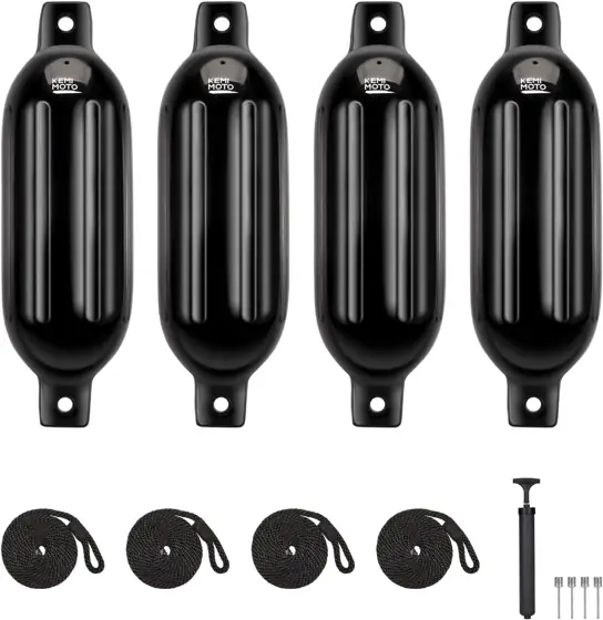 KEMIMOTO Boat Fenders 15-35ft, 4… — Photo 1