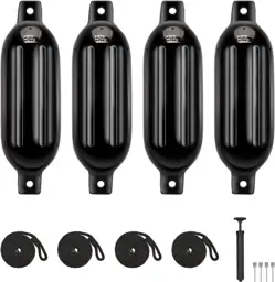 KEMIMOTO Boat Fenders 15-35ft, 4… — Photo 1