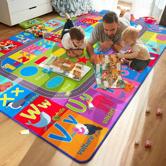 HOMORE Kids Rug, 10x14 Large… — Photo 2