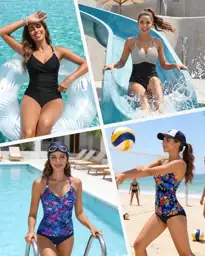 Women's Tankini Swimsuits - Two-Piece… — Photo 2