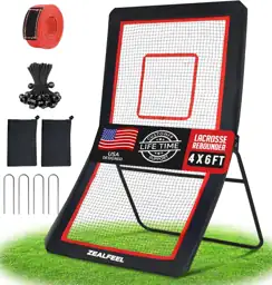 ZEALFEEL Lacrosse Rebounder with 5… — Photo 1