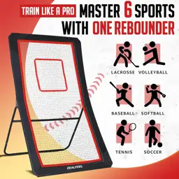 ZEALFEEL Lacrosse Rebounder with 5… — Photo 2
