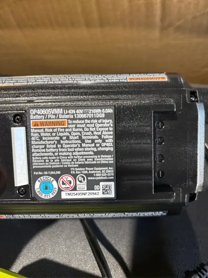RYOBI 40V HP Brushless 20… — Photo 7