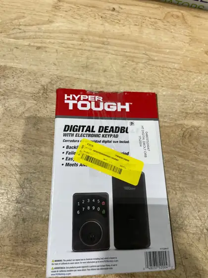 Hyper Tough Digital Deadbolt, Oil… — Photo 3