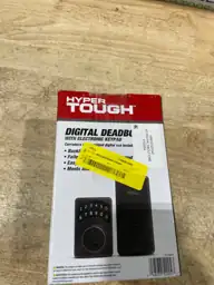 Hyper Tough Digital Deadbolt, Oil… — Photo 3