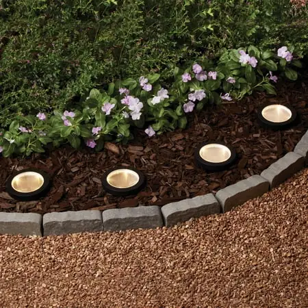 Mainstays Solar Powered Landscape Disc… — Photo 2