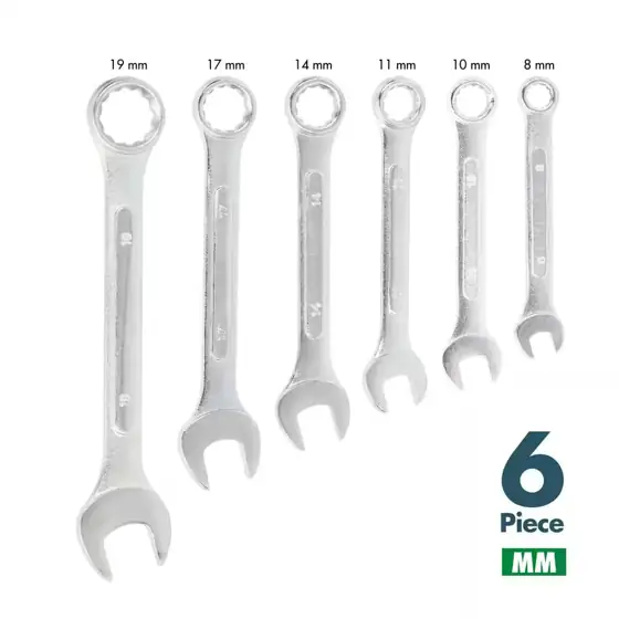 6-Piece Metric Combination Wrench Set… — Photo 2