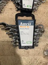 6-Piece Metric Combination Wrench Set… — Photo 4