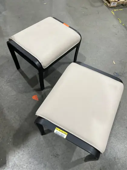 2 Pieces Aluminum Weather-Resistant Patio… — Photo 3