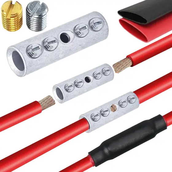 4 Gauge Wire Butt Connectors,… — Photo 1