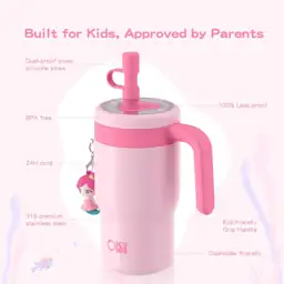 OISIZ 14oz Kids Tumbler with… — Photo 2