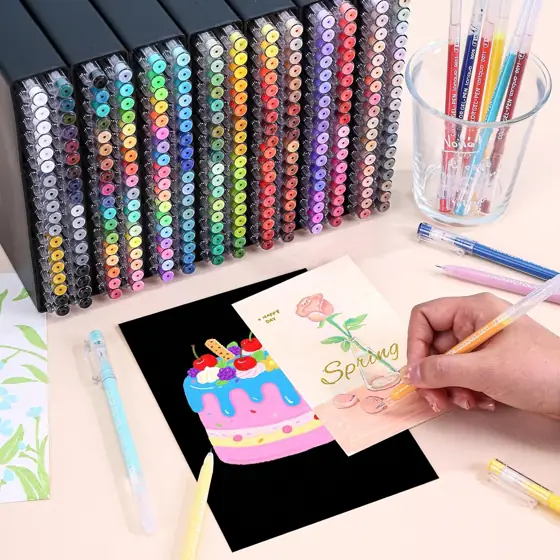 Gel Pens For Coloring, 252… — Photo 2