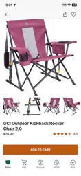 GCI Outdoor Kickback Rocker Chair… — Photo 1