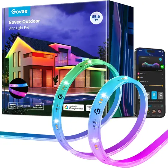 Govee Outdoor RGBIC LED Strip… — Photo 1