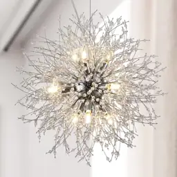 Firework Crystal Chandeliers, 9-Light Dandelion… — Photo 1