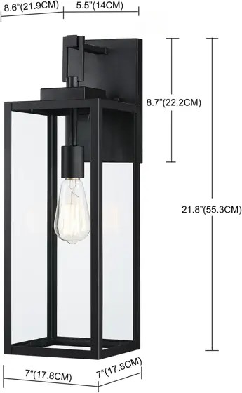 2 Pack 22-Inch Large Outdoor… — Photo 2