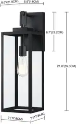 2 Pack 22-Inch Large Outdoor… — Photo 2
