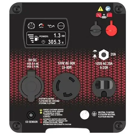 A-iPower 2300 Watt Portable Generator… — Photo 2