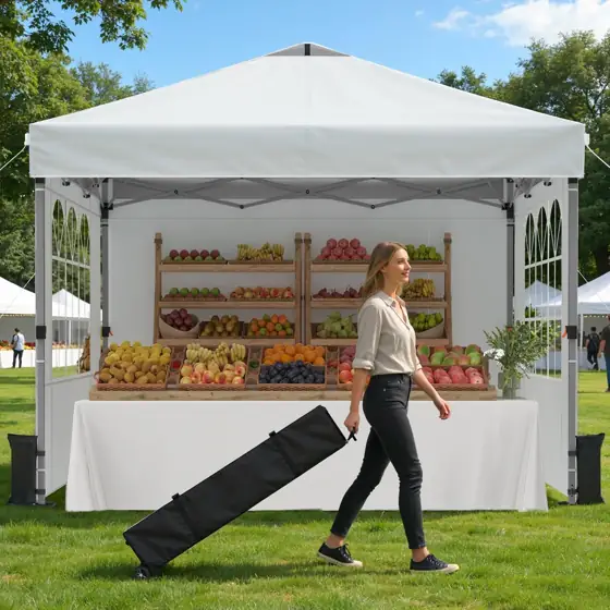 Raynesys 10x10ft Pop Up Canopy… — Photo 1