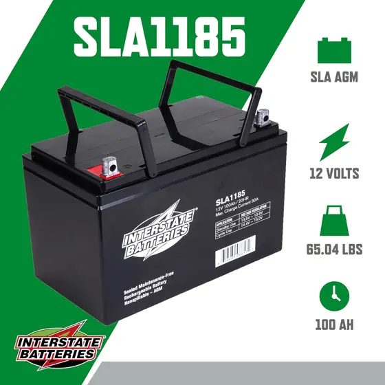 Interstate Batteries 12V 100Ah Solar… — Photo 2