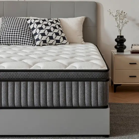 King Size 14-Inch Hybrid Mattress… — Photo 1
