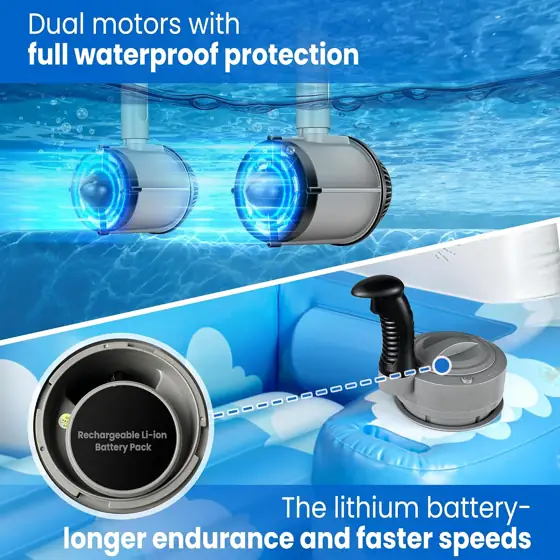 GIGIGO Motorized Pool Float for… — Photo 2