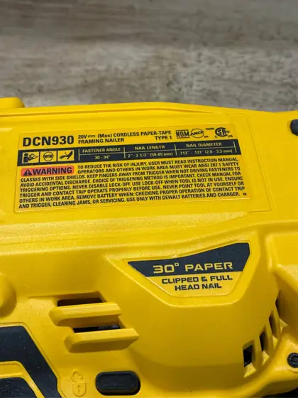 DeWalt Cordless 30 deg Framing… — Photo 6
