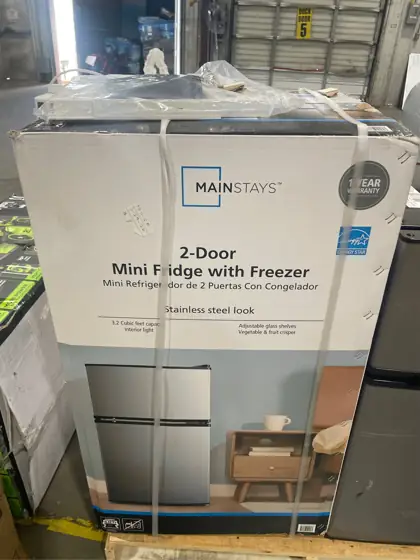 Mainstays 3.2 Cu. Ft. 2-Door… — Photo 3