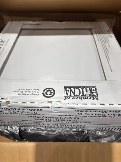 Daltile Glacier White 12 in.… — Photo 4