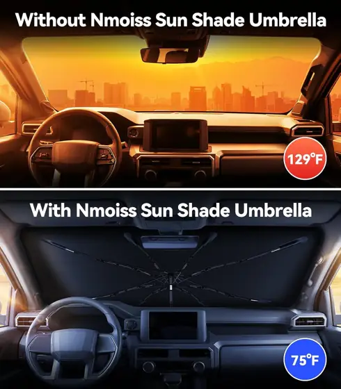 Nmoiss Windshield Sun Shade Umbrella… — Photo 2