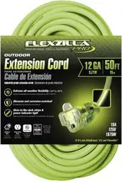 Flexzilla Pro Extension Cord, 12/3… — Photo 2