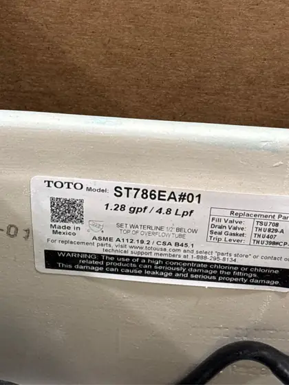 TOTO Drake 1.28 GPF Toilet… — Photo 5
