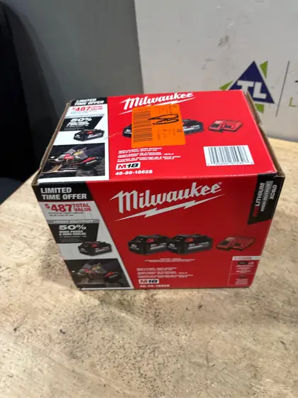 Milwaukee M18 Lithium-Ion Battery and… — Photo 3