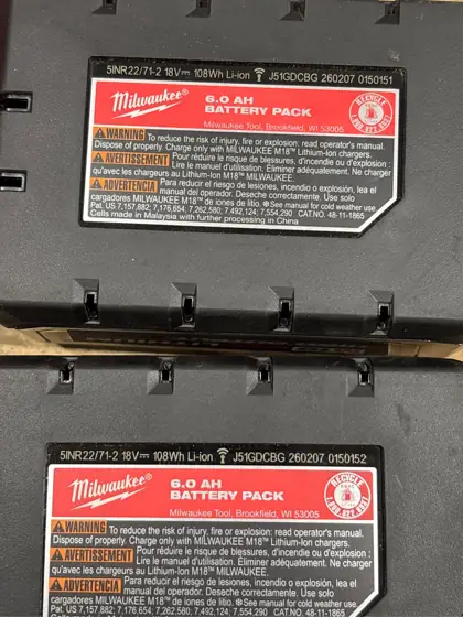 Milwaukee M18 Lithium-Ion Battery and… — Photo 5
