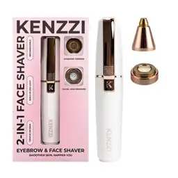 KENZZI 2-in-1 Rechargeable Face Shaver… — Photo 1
