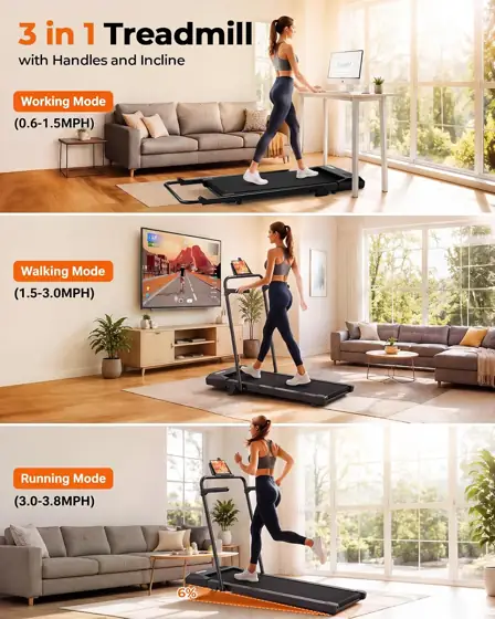 Superun Walking Pad with 6%… — Photo 2