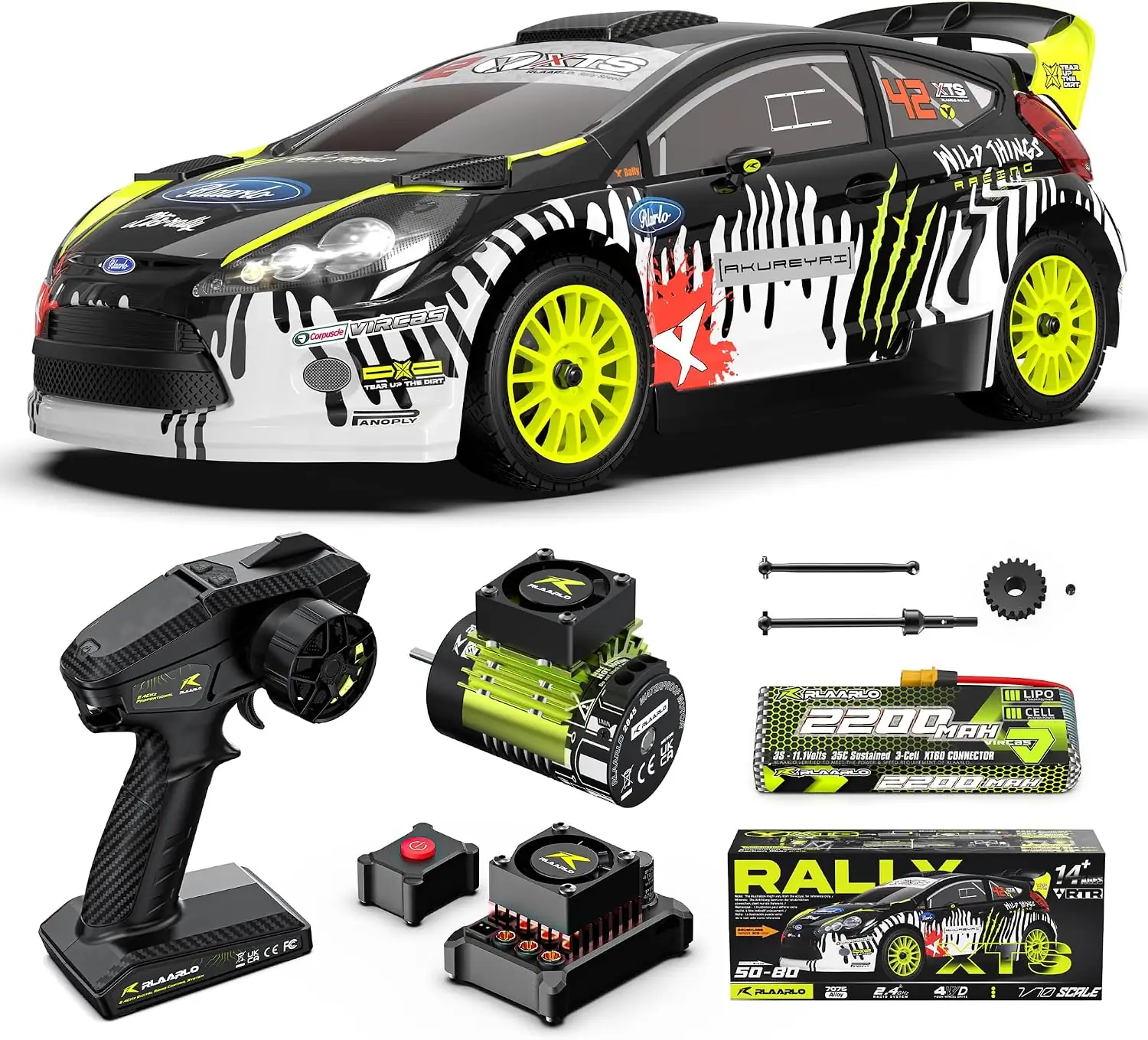 RIAARIO 1/10 Brushless RC Cars,… — Photo 1