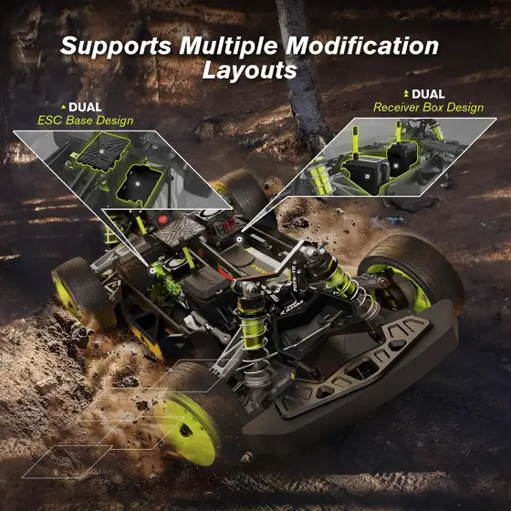 RIAARIO 1/10 Brushless RC Cars,… — Photo 2