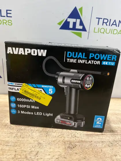 NEXPOW Tire Inflator Portable Air… — Photo 3