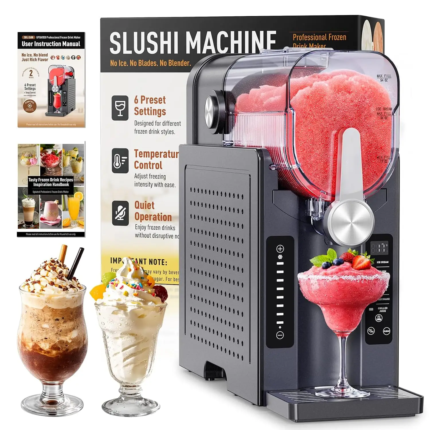 BKPPM Slushie Machine: Ice-Free, 6… — Photo 1