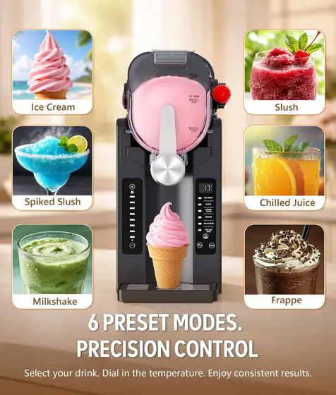 BKPPM Slushie Machine: Ice-Free, 6… — Photo 2