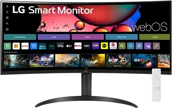 LG 34" Curved UltraWide WQHD… — Photo 1