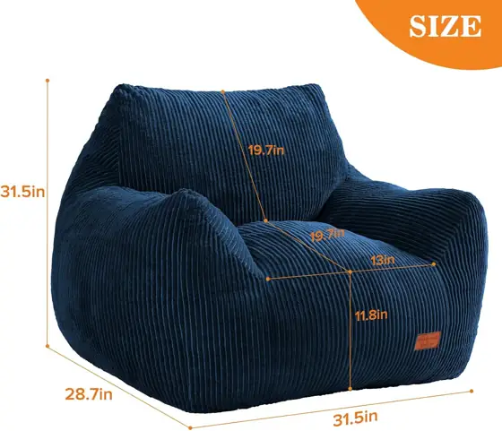 Big Bean Bag Chair for… — Photo 2